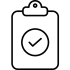 Approval and Care Plan Setup - Steps To Receiving Home Care Through a Grant-Funded Program - Black Icon - Guardian Home Care of KS